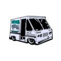 Delivery Truck Enamel Pin